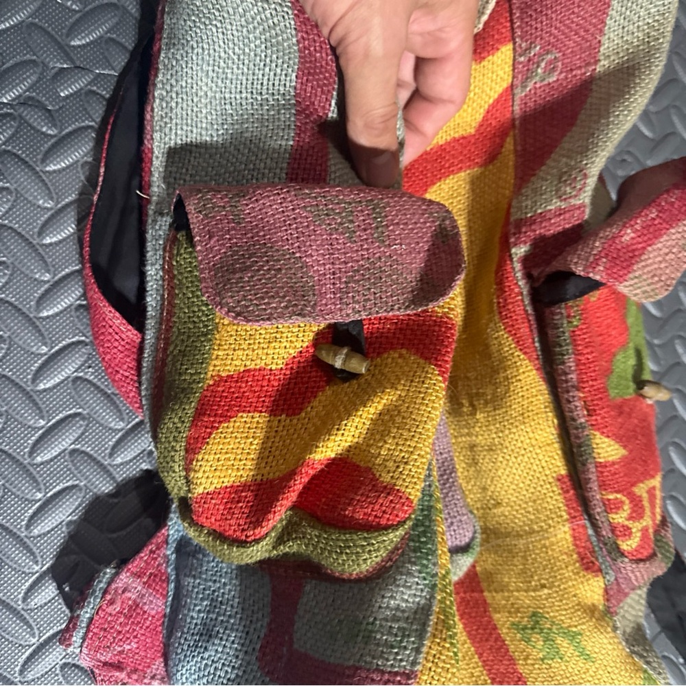 Multicolor Bohemian Backpack - Picture 6 of 15